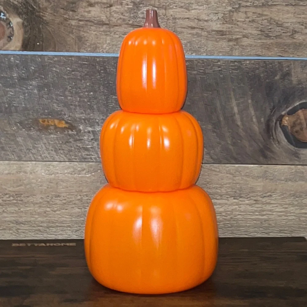 12” Orange Stacking Pumpkins “NEW”